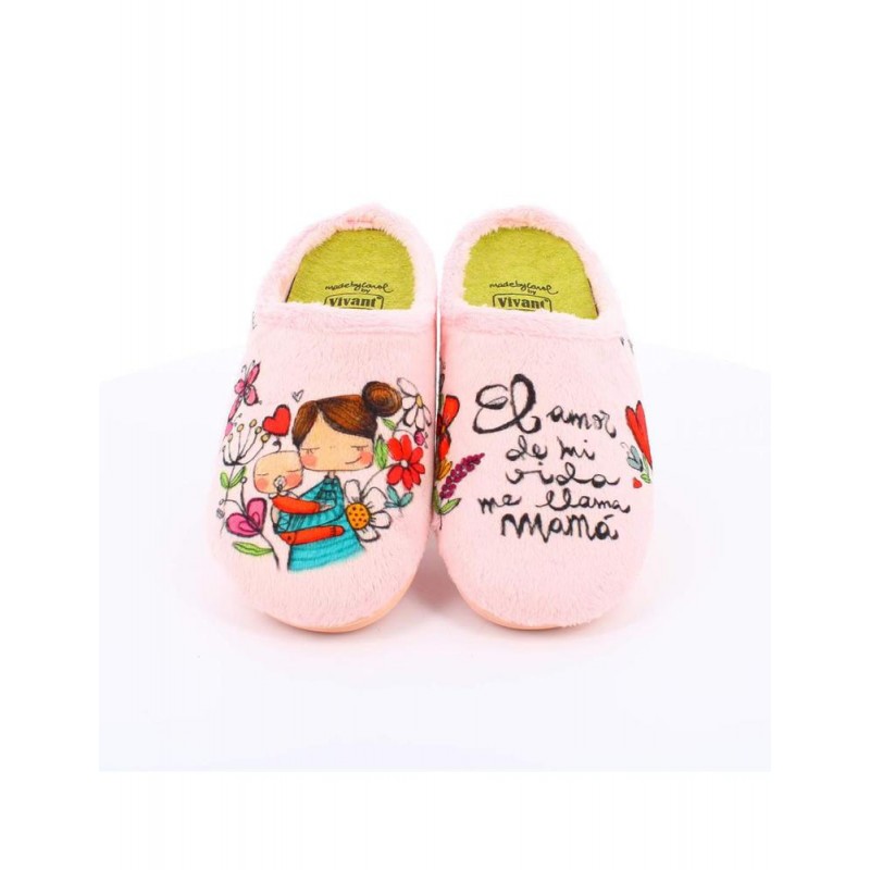 Zapatilla casa El Amor de i Vida De Vivant 212505 Talla Talla 36 Color Rosa