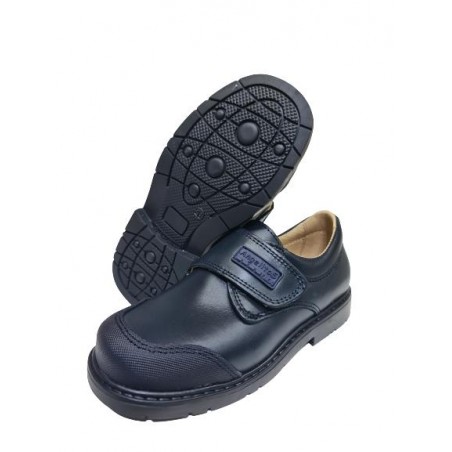 Zapato Escolar Velcro Angelitos Mod  ANG452