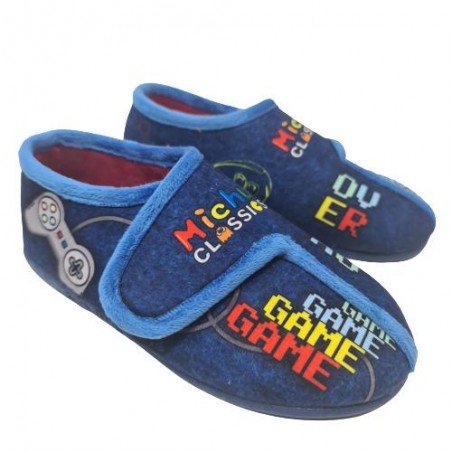 Zapatilla niño Velcro Mod 7080