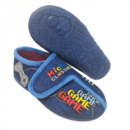 Zapatilla niño Velcro Mod 7080