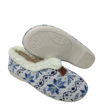 Zapatilla De Casa Cerrada Norteñas Mod. 36-325 