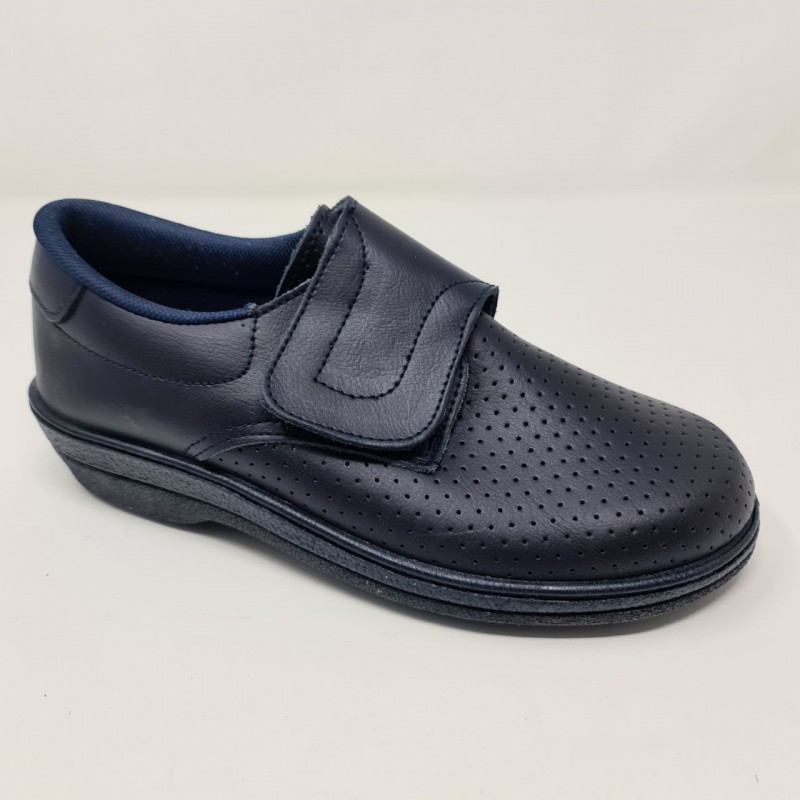 Zueco Anatomico Velcro Picado Mod 18793