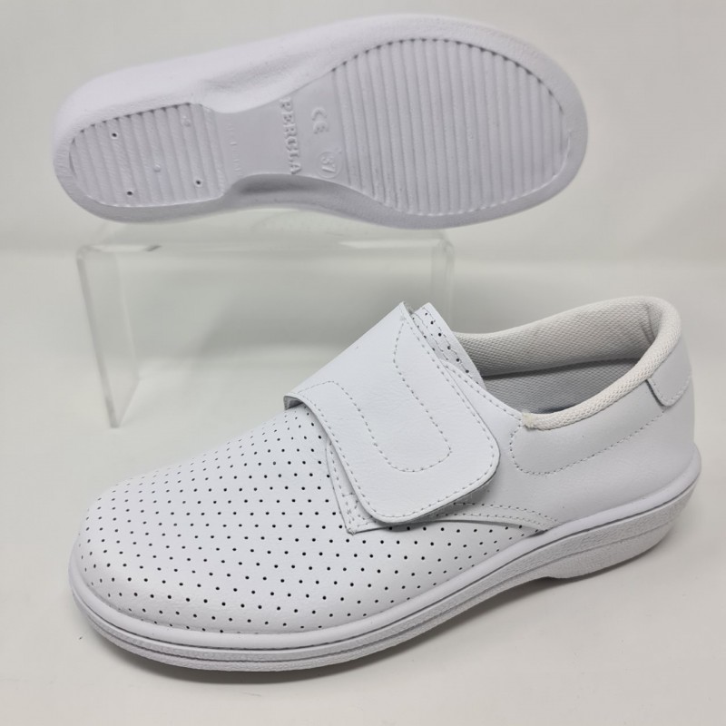 Zueco Anatomico Velcro Picado Mod 18793