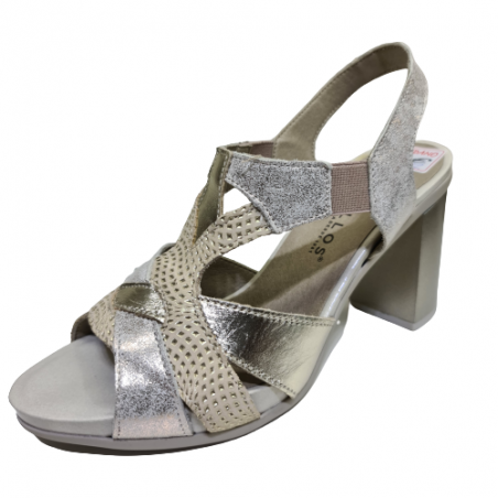 Sandalia Pitillos  con  Plataforma Mod 1553