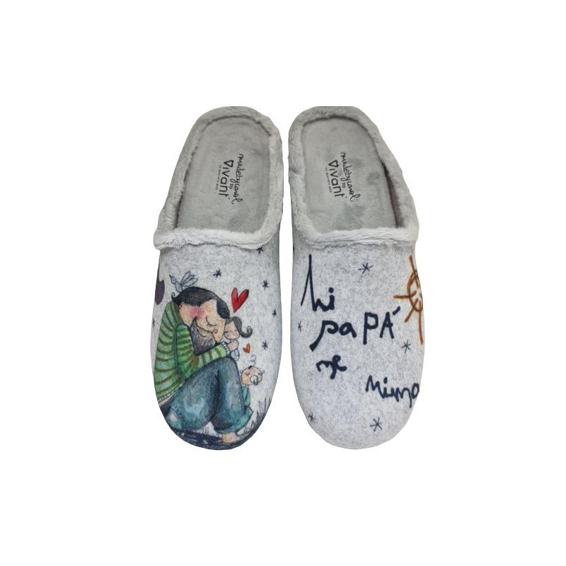 Zapatilla Vivant ``Mi Papa me Mima`` Mod 222015 Zapatilla Vivant ``Mi Papa me Mima`` Mod 222015