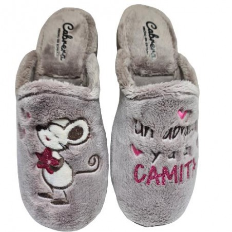Zapatillas De Casa Un Abrazo     Mod  4441 Cabrera