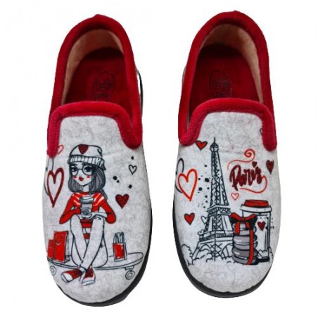 Zapatilla Cerrada París Flossy M  26-46