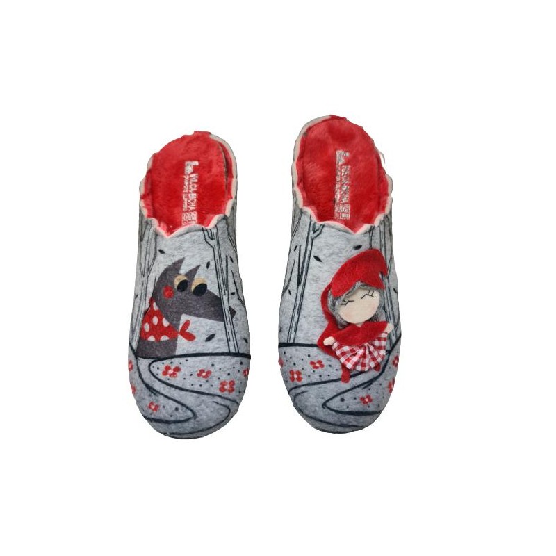 Zapatilla Caperucita Vulca Bicha Mod 2396