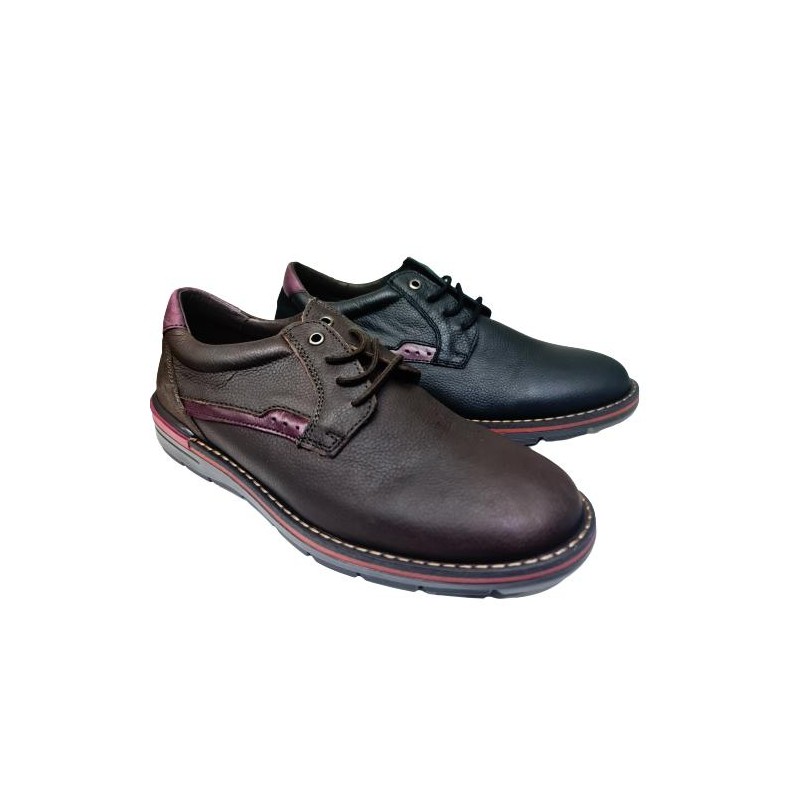 Zapato Cordones Piel Engrasada Mod 3362