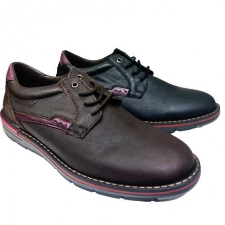 Zapato Cordones Piel Engrasada Mod 3362