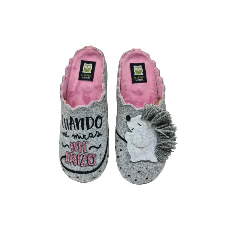 Zapatillas De Casa Erizo Mod  307IV22
