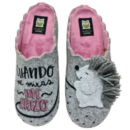 Zapatillas De Casa Erizo Mod  307IV22