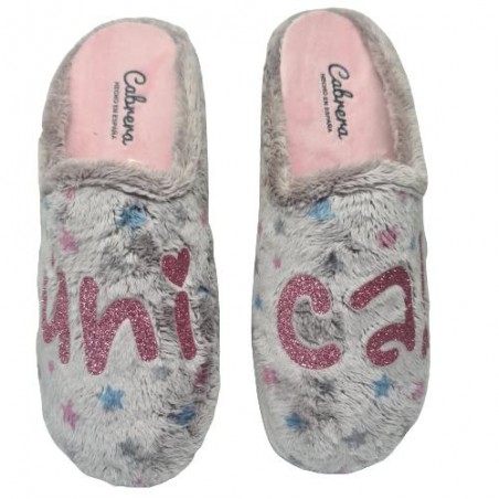 Zapatilla De Casa Unica Mod  3113 Cabrera