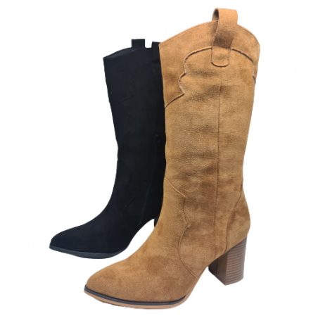 Bota Campera Tacón Mod. 8615 A Marquiiz