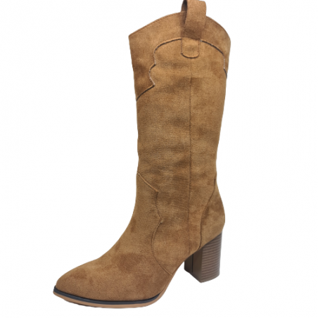 Bota Campera Tacón Mod. 8615 A Marquiiz