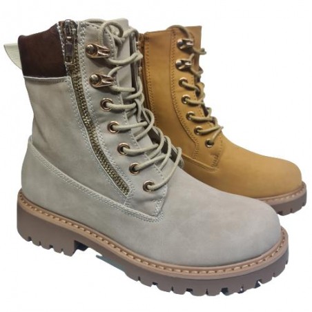 Bota tipo panamá Cremallera Mod 8744