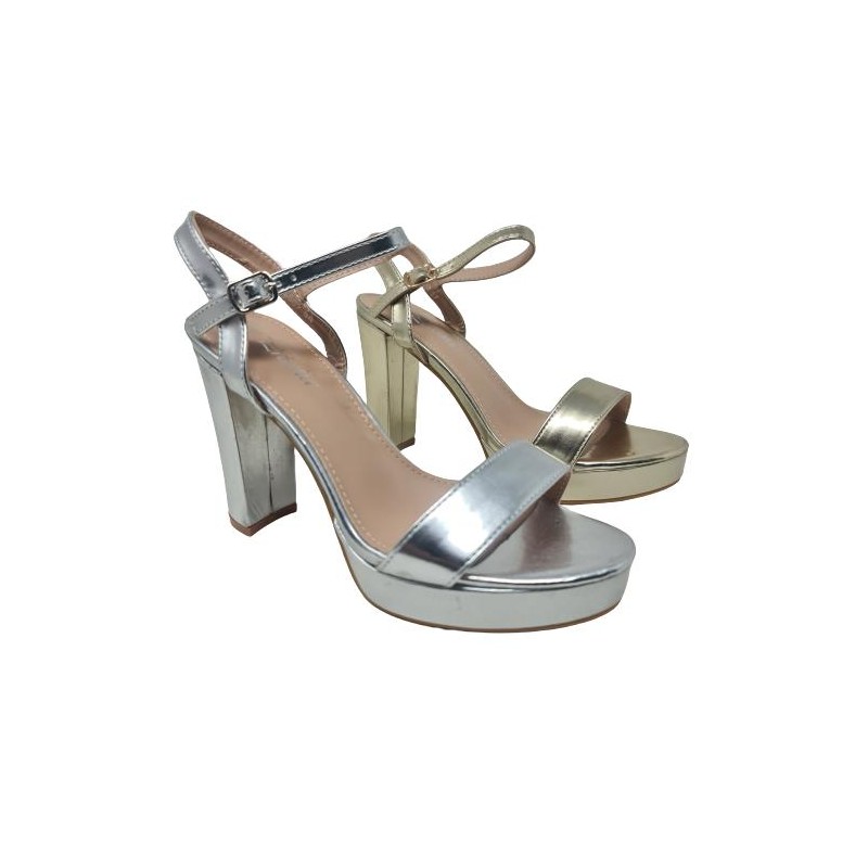 Sandalia  Vestir Plataforma JL605