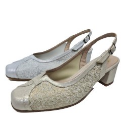 Zapato Tacón Licra Elástica  Zany 3563 
