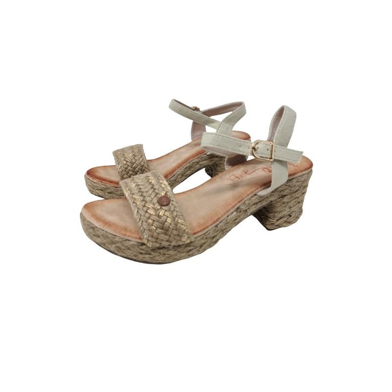 Sandalia Yute Mandarina Mod 735DF