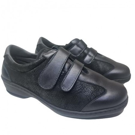Zapato Doble Velcro Serpiente Notton Mod 1161