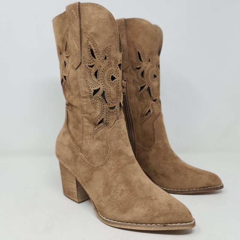 Bota Cowboy Troquelada Buenarotti Mod A 2213
