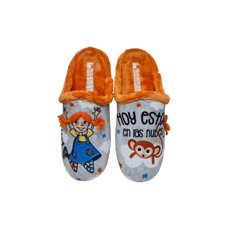 Zapatilla Pippi Vulca Bicha Mod 1373