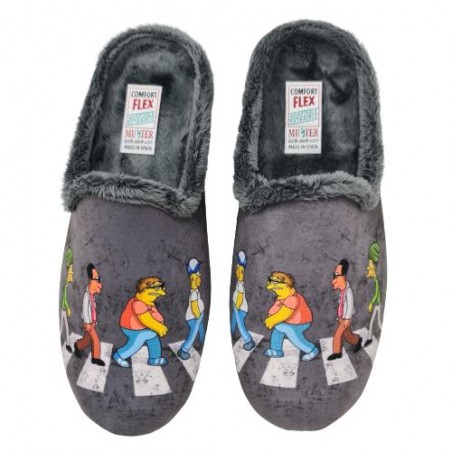 Zapatillas De Casa Paso De Cebra  Mod  904 Muyter