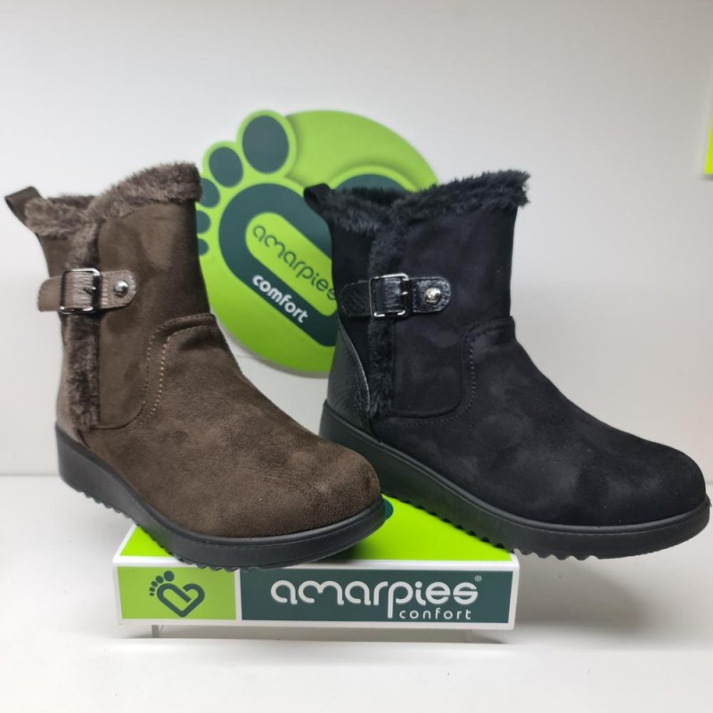 Bota Pelo Amarpies Confort Mod AJH 22411