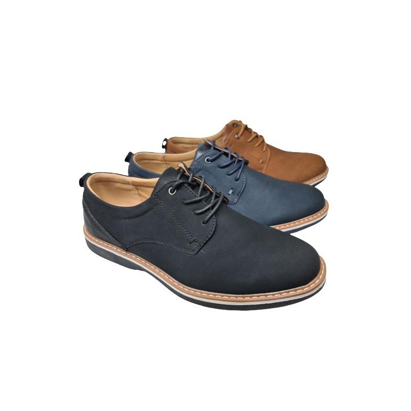 Zapato Cordones Rallado Mod  8807 Chic Vision