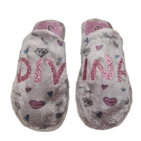 Zapatilla De Casa DivIna Mod  2419 Cabrera