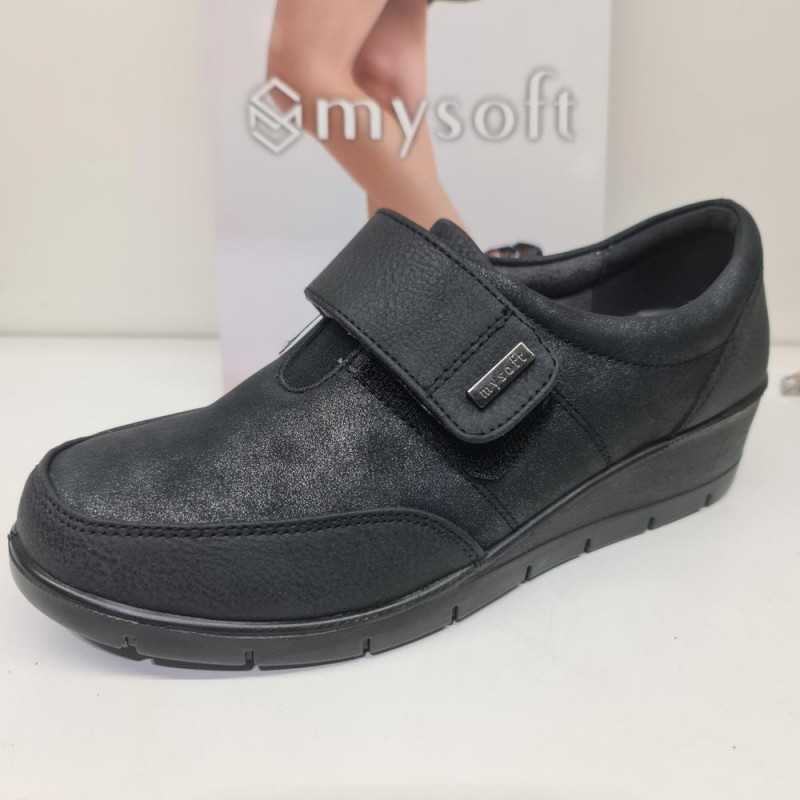 Zapato Velcro Mysoft 23M503
