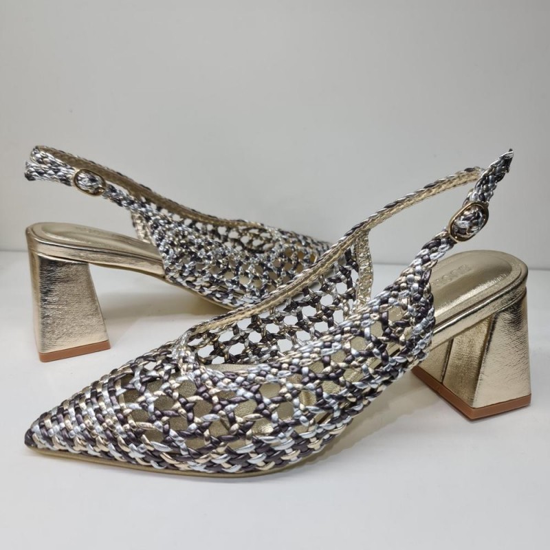 Stiletto Bronce Trenza A3000