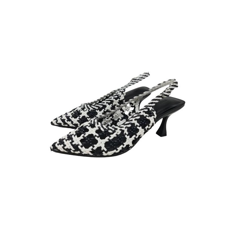 Zapato Trenzado Multi Negro Mod  A-3001 Buonarotti