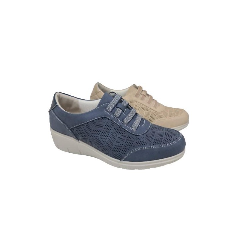 Zapato Cuña Elasticos Mod  ZsF137 Jameiji