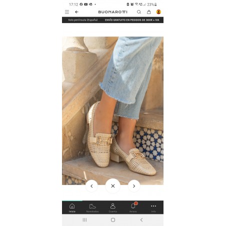 Mocasín Rejilla Estribo 3200