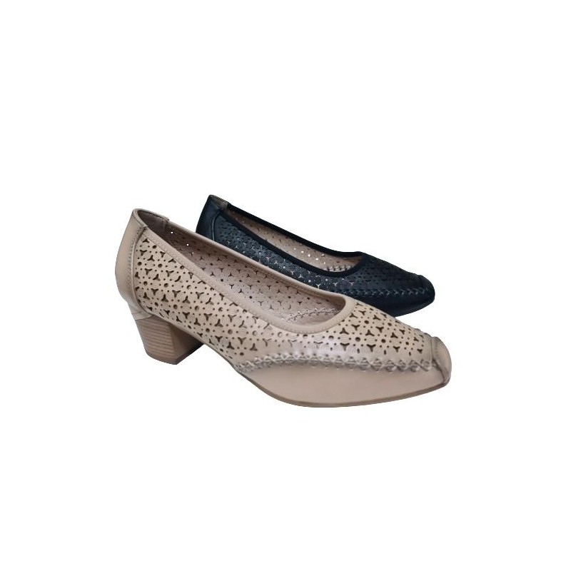 Zapato Troquelado Mod  28-09 Via Dos