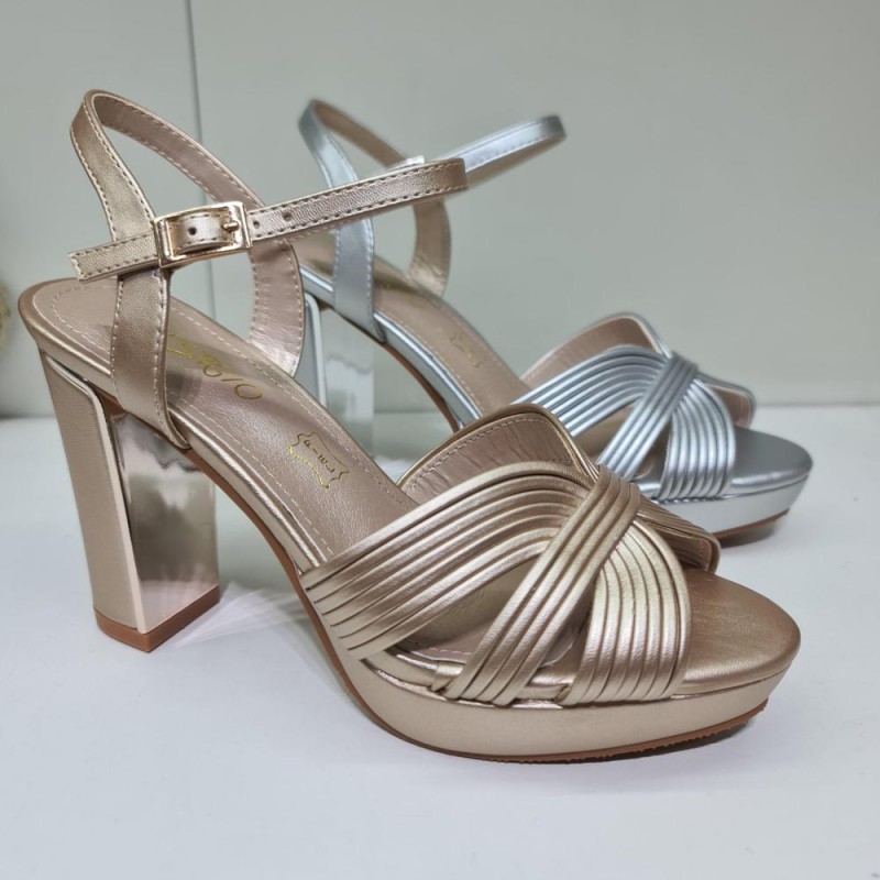 Sandalia Plataforma Prestigio Mod C539