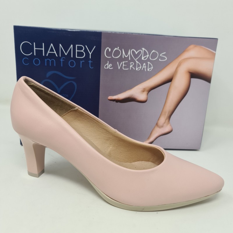 Stileto Piel. Chamby 4276