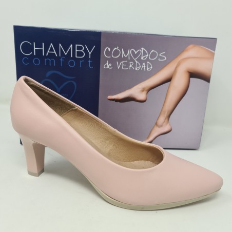 Stileto Piel. Chamby 4276