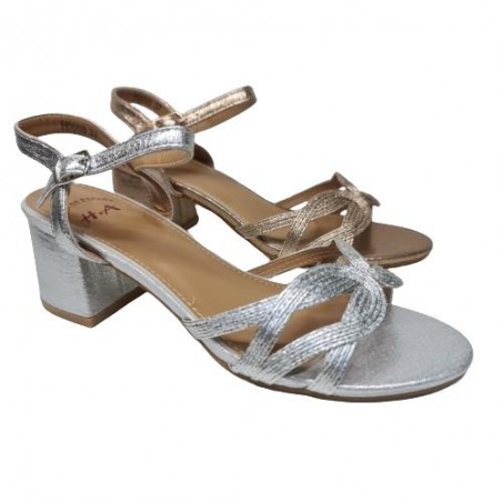 Sandalias Vestir Tacon Medio H A 0088