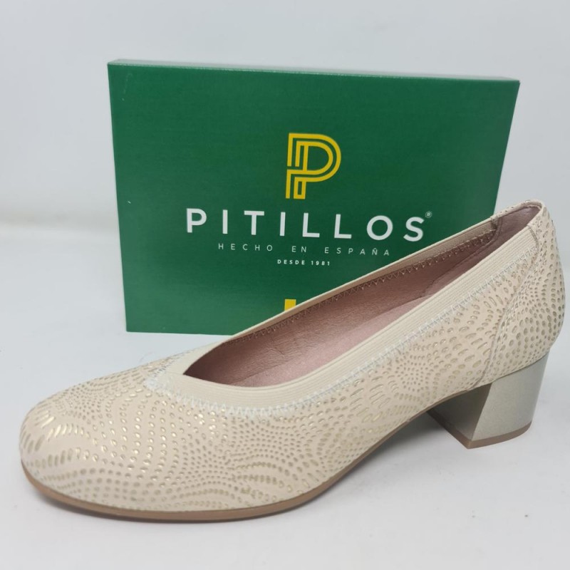 Stiletto Pitillos Tacón Medio Mod 5720