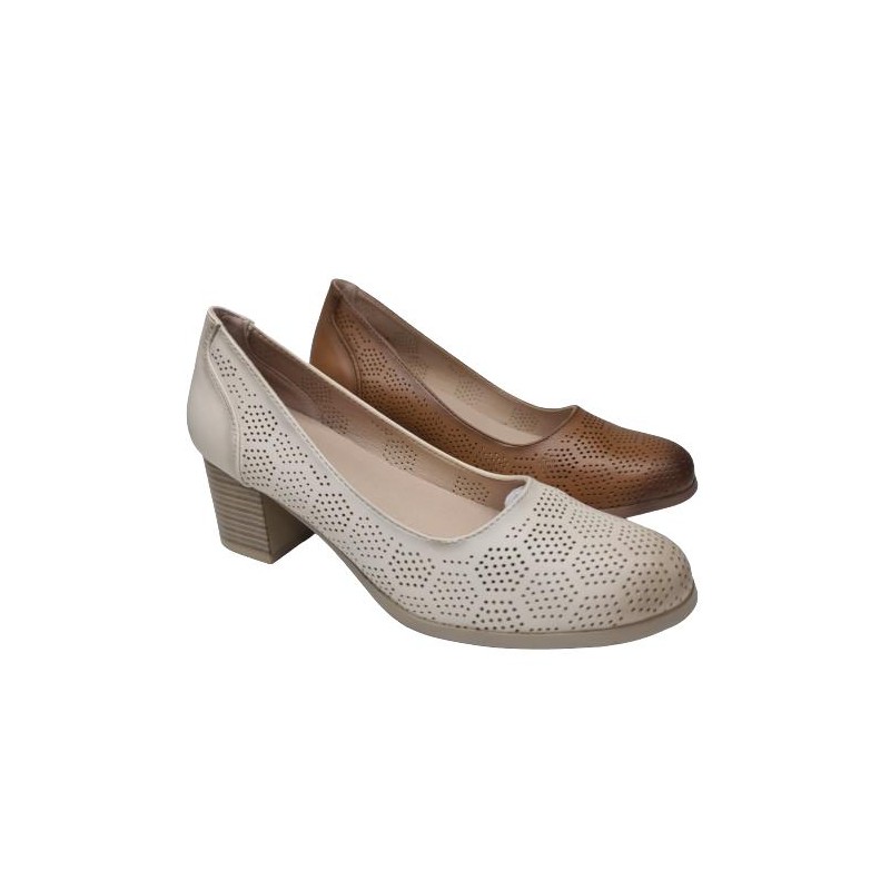 Zapato Salón Perforado  Virucci mod 878 