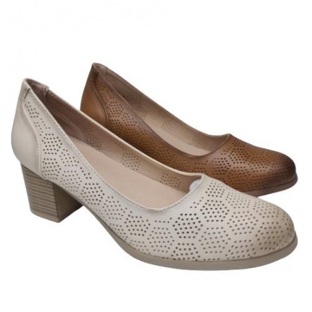 Zapato Salón Perforado  Virucci mod 878 