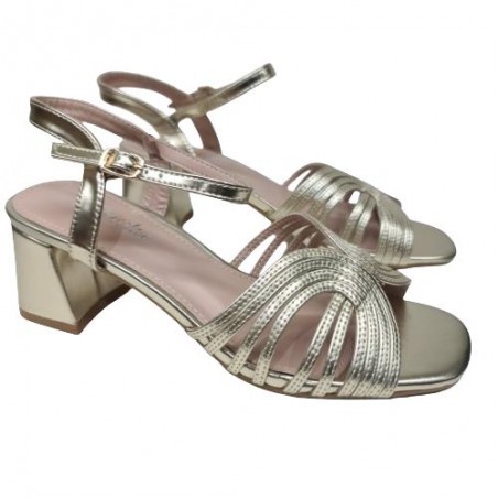Sandalia Luna Tiras Mod  Jl778 Priska