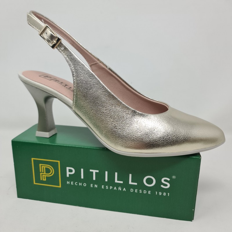 Stiletto Ptitillos Dorado Mod 5803