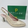 Zapato Salón Destalonado Mod. 5801 Pitillos