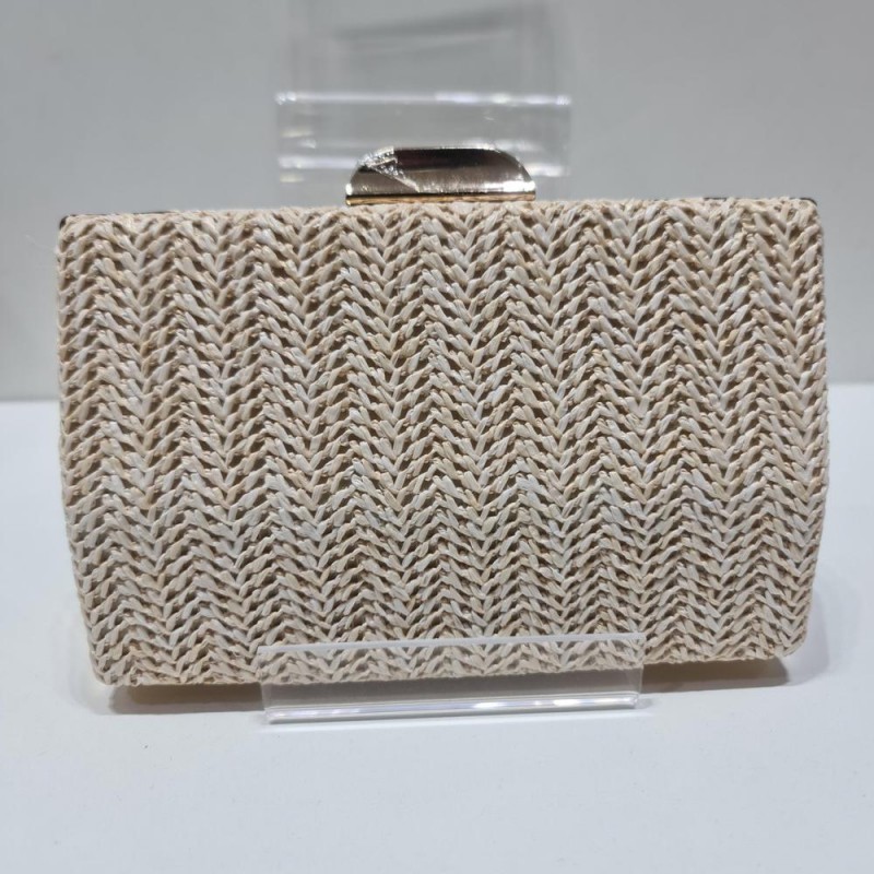 Clutch Lucia de Rafia Mod 0151 Kelvin