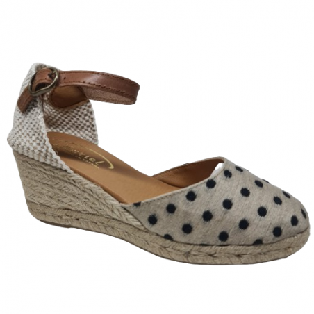 Valenciana Yute Lunares Mariel Mod 15153
