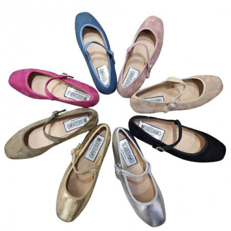 Bailarinas Planas con Hebilla Chicmuse Mod  309