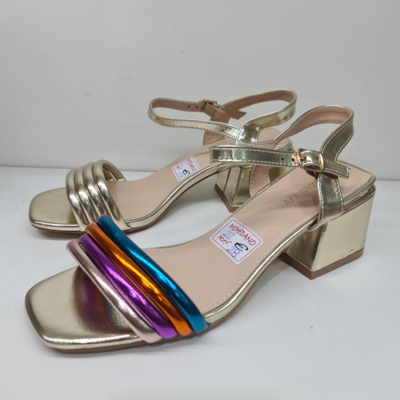 Sandalia Tubular  Tacon Mod  AA-23 Woman Key